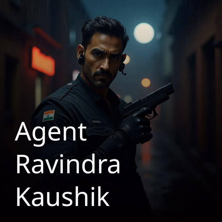 Agent Ravindra Kaushik Agent Ravindra Kaushik