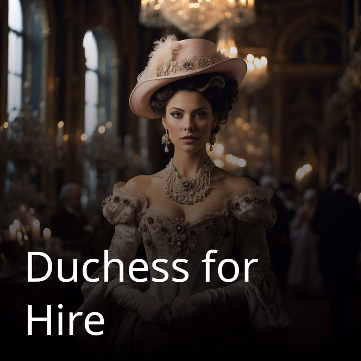 Duchess for Hire Duchess for Hire