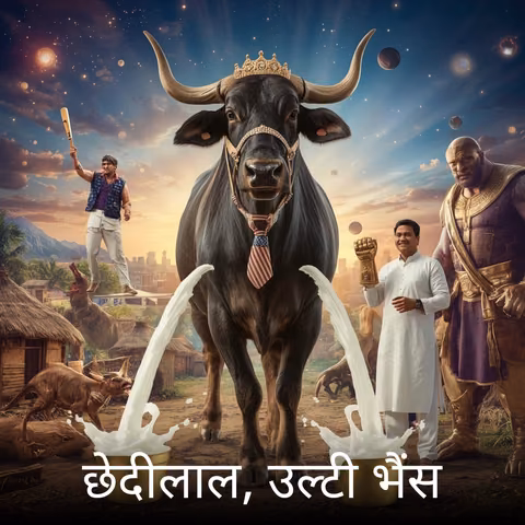 छेदीलाल, उल्टी भैंस