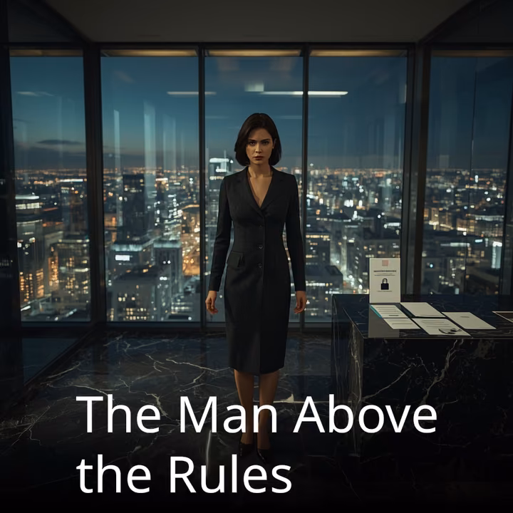 The Man Above the Rules The Man Above the Rules
