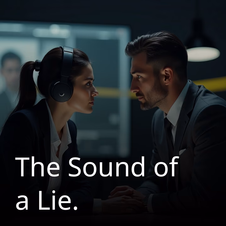 The Sound of a Lie. The Sound of a Lie.