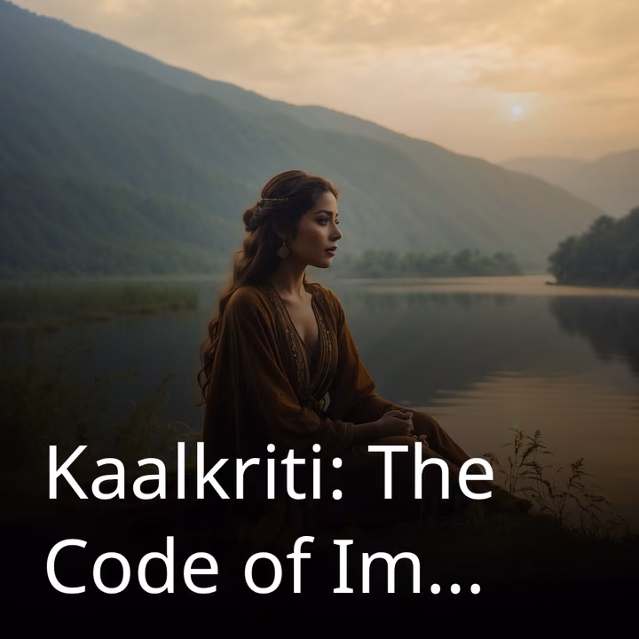 Kaalkriti: The Code of Immortal | कालकृति: द कोड ऑफ़ इम्मोर्टल | Author- Shalini Priya Kaalkriti: The Code of Immortal | कालकृति: द कोड ऑफ़ इम्मोर्टल | Author- Shalini Priya