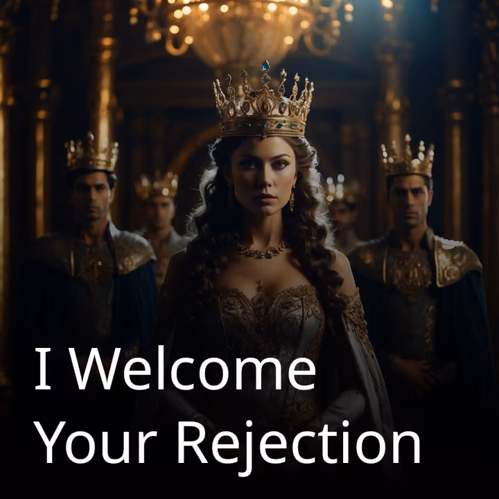 I Welcome Your Rejection I Welcome Your Rejection