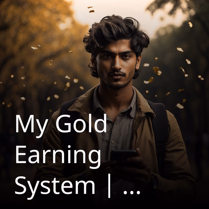 My Gold Earning System | माई गोल्ड अर्निंग सिस्टम | Author - Abhimanyu Singh My Gold Earning System | माई गोल्ड अर्निंग सिस्टम | Author - Abhimanyu Singh