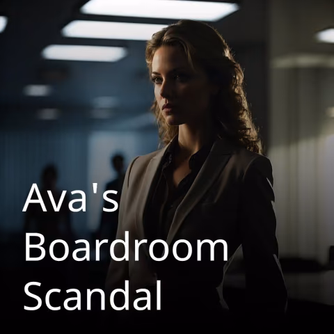 Ava's Boardroom Scandal