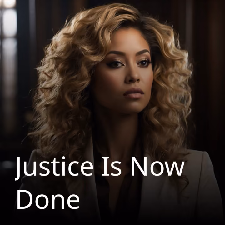 Justice Is Now Done Justice Is Now Done